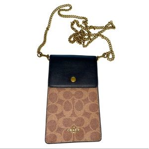 NWOT Coach Crossbody Phone & Wallet Purse